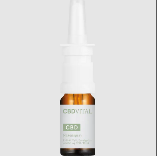CBD Nasenspray - Registriertes Medizinprodukt (10 ml, 50 mg CBD)