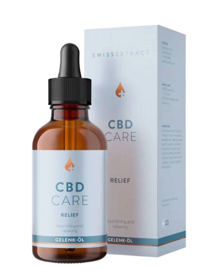 Premium CBD Gelenk-Öl „Relief“ – Schweizer Qualität für Gelenk- & Muskelpflege