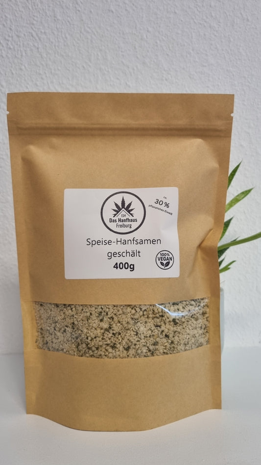 Premium Speishanfsamen 400g- Geschält und Gesund!