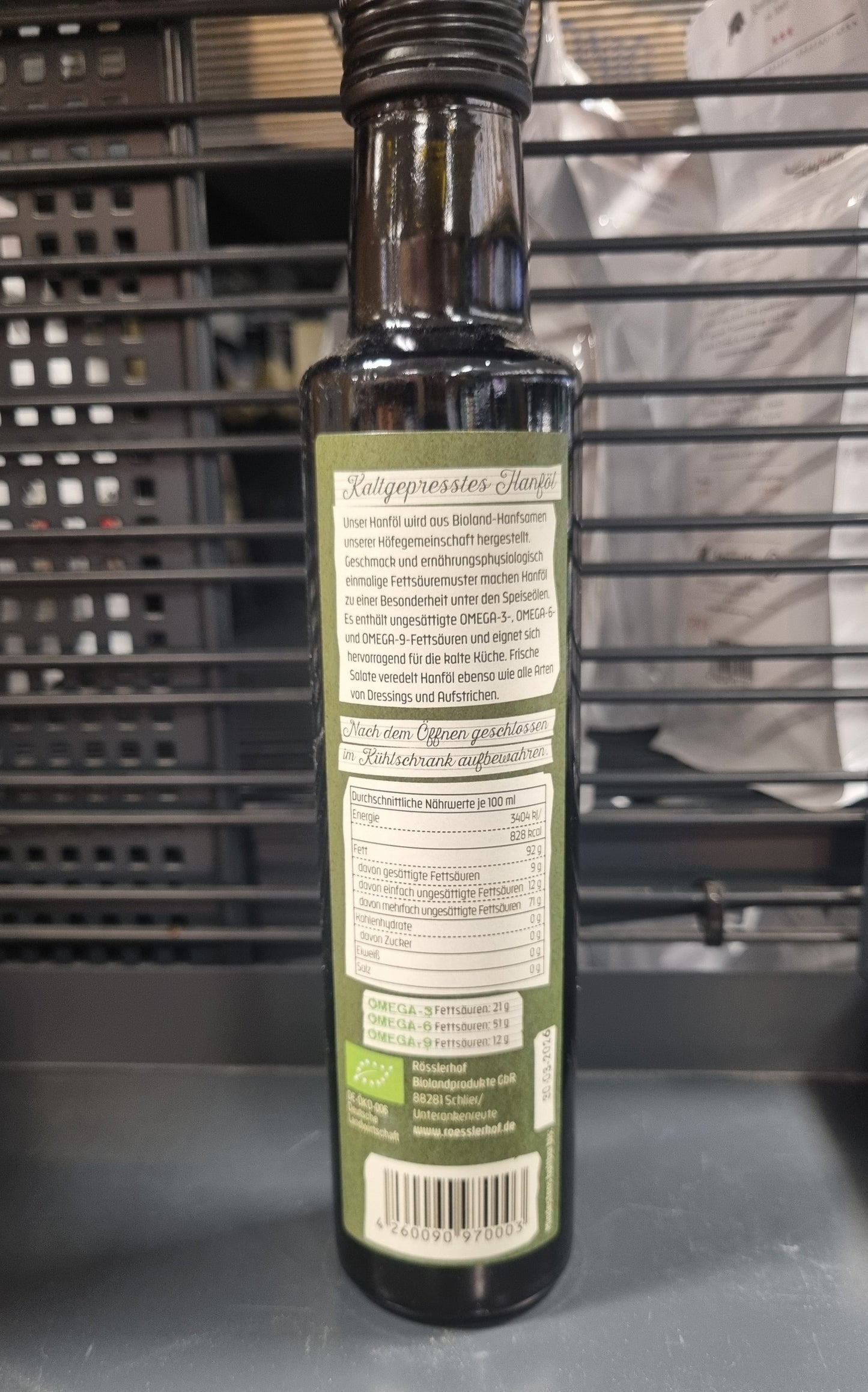 Hanf-Power-Bundle – Geschälte Hanfsamen (400 g) & BIOLAND Hanföl (250 ml)