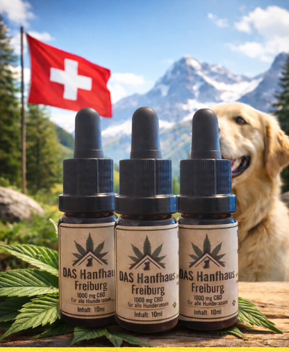 CBD Öl für Hunde 1000mg. 3er Set (Sparangebot)