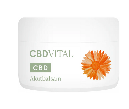 CBD Akutbalsam 300mg CBD - Natürliche Pflege für empfindliche Haut (50ml)