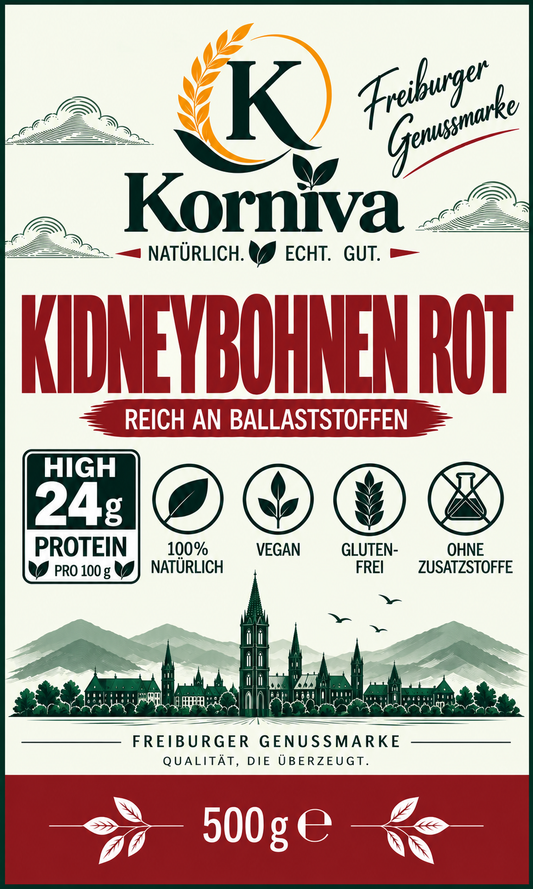 Korniva Kidneybohnen Rot – 12 × 500 g