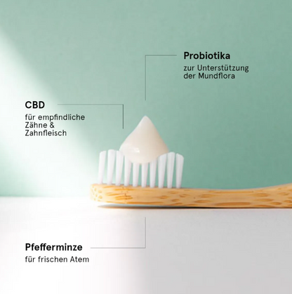 NEU Probiotische CBD Zahnpasta – ProBalance Zahncreme mit CBD & Probiotika (75 ml)