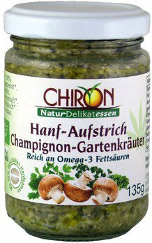 BIO Hanf-Aufstrich Champignon-Gartenkräuter