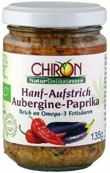 BIO Hanf-Aufstrich Aubergine-Paprika